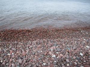Tumbled Rocks along Lake Superior's Edge